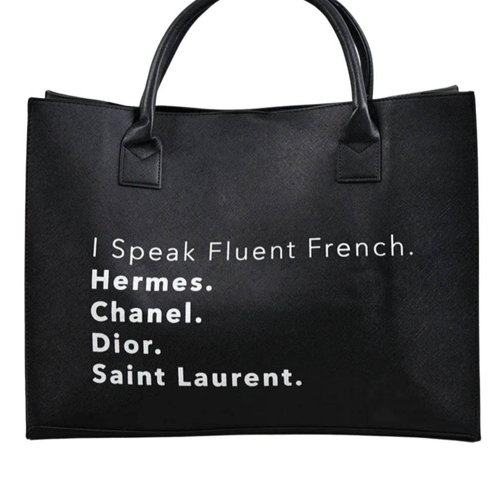 Fluent French large Tote